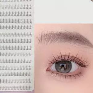 속눈썹 인조 가닥 셀프 연장 부분 붙이기 8종 아이래쉬 메이크업 예쁜 자연스러운 붙이는 일회용 인형