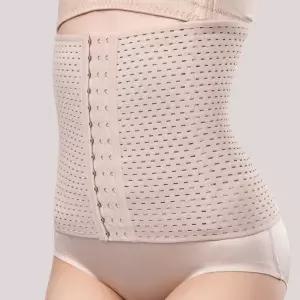 코르셋 여성 보정 흉곽 여자 허리 복대 뱃살 메쉬 디스크 슬림 속옷 똥배거들