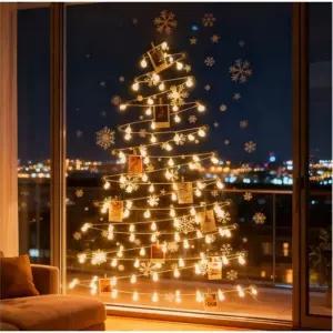 100구 LED 전구 크리스마스 조명줄 띠전구 조명 벽트리 만들기 선전구