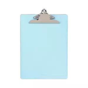 투명 클립보드 (2p A4 스카이) DK73결제파일 화일 문구용품 사무 탁상정리 레포트 집게 서류 서류판 바인더