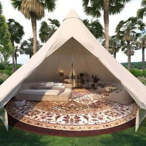 아웃도어 인디언 몽고빵 텐트 야영장 럭셔리 캠핑 팜스테이 피 드 굴뚝 입구