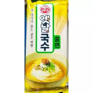 오뚜기 국수 중면 900g X5 업소용 조리용면 국수면 용면 식당용면 건조면 건면