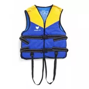 l 구명조끼 돌핀 옐로우 수영 부력보조복어린이 물놀이 이조끼 부력 라이프자켓 낚시