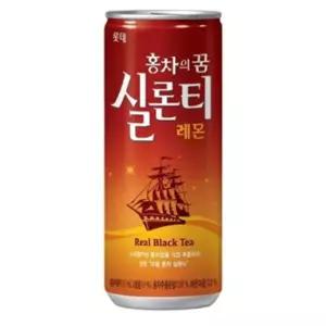 롯데 실론티 240ml 캔 30입 음료수 홍차맛 자판기