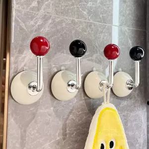 벽걸이 옷걸이 모자 가방 행거 가구손잡이 후크 고리 부착