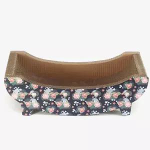 OH 아크 벚꽃 스크래쳐방석애완동물 반려 애견사각 쿠션 심플 하우스 강아지용 애견용 애완견 반려견