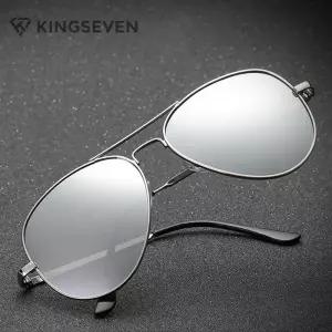 킹세븐 빅사이즈 항공 보잉선글라스 남자 편광 미러 썬글라스 남성 남성썬 메탈 운전