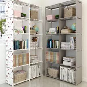 다용도 수납장 거실 조립식 오픈형 책장 5칸 8칸 10칸틈새 선반 베란다 옷정리함 장정리 도장 장함 10칸 가