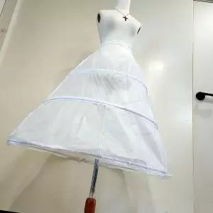 와이어 볼륨 속치마 한복 웨딩드레스 3단 패티코트 패치 페치