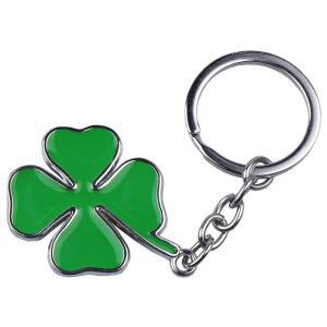 녹색 네잎 클로버 자동차 키 체인 장식 금속 펜던트 알파 로메오 159 스포츠와건 줄리에타 미토 147 TZ3 GT