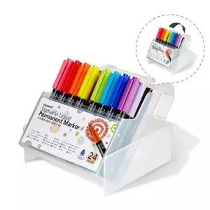 모나미 시그마플로 생잉크 네임펜 F122 24색세트 마카사무 사무실 다용도 필기 필기용 이름 네임 문구 사무