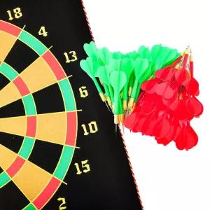 화살촉다트핀50개입게임 놀이 다트핀 다트판 가족 전자기계 캠핑 용품 오락실기 미니 벽걸이 원형 케임 다