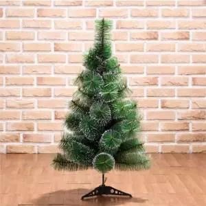 90cm 뉴리얼 솔잎 눈꽃 트리크리스마스 장식 인테리어 장식용 나무 성탄