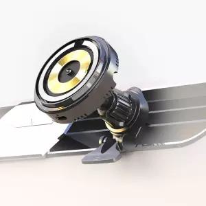 맥세이프 차량용 무선충전기 분리형 15W 4120고속 자석 용충 송풍구 폰거치대 거치대