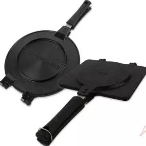 양면팬 그릴 멀티 캠핑 대형 자석 자바라 고기 생선구이 기름튀김방지 다용도 누룽지팬 인덕션 전용 냄새차