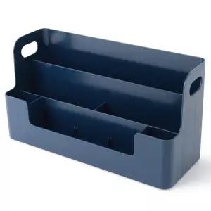 메이크업정리대 리템 네오 데스크 오거나이저 블루 문구소품 정함칸막이정리함 정함 보관함 다용도정함 화