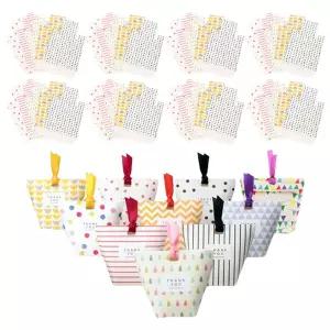 종이 선물상자 디자인랜덤 50매입손잡이박스 케이스 캐릭터 구디백 어린이집생일 포장 예쁜 용박스