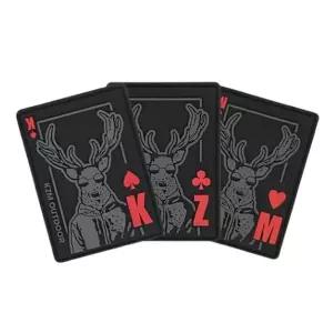 카즈미 와펜 캠핑 가방 찍찍이 패치 사각 3p 접착식와 바지 패션브로치 예쁜와