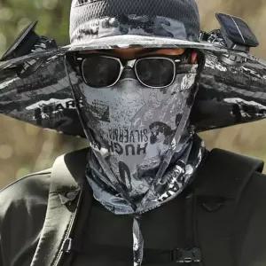 등산선풍기모자 야외활동 농업 충전식 모자 태양광 낚시 캠핑