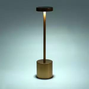 미드나인 무선 터치 테이블 스탠드 F-01 (로즈골드)조명 공부 스터디 충전 인테리어 침실 수면등 디자인 단