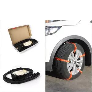 (스노우체인) 간편장착 벨트형 체인 턴벨트 블랙 자동차용품 타이어용품