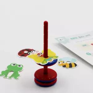 춤추는 자석 세트 자력 과학 실험 키트교구 초등 교재 교육완구 만들기 의달