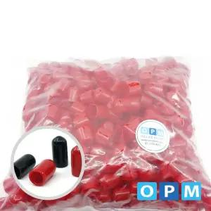 연질 앤드캡 35mm-(300개/1봉) 빨강