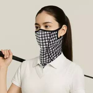 (MASK SR1-HOUND CHECK) 하운드 체크 K-매쉬 마스크스포츠 넥워머 자전거 목마스크 야외용 자전거용 라이딩