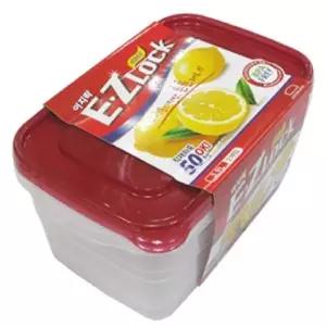 락앤락 이지 레드 간편용기 2개 3.9L 반찬통 냉장고 밀폐통 보관통 밀폐용기