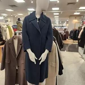 [셀러허브 1]올리비아로렌 HC05 니트카라 탈착 순모100핸드메이드코트  VOCEA4WA411