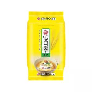 오뚜기 옛날국수 중면 3kg 굵은 잔치 콩국수면 쫄면 비빔 면류 콩면