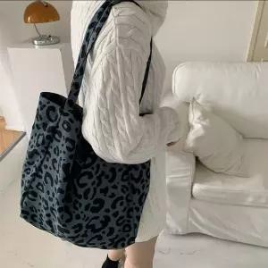 여성 레오파드 토트백 빅사이즈 데일리 스트릿 가방트렌디백 포인트 1020 패턴 스트릿백 캐주얼백