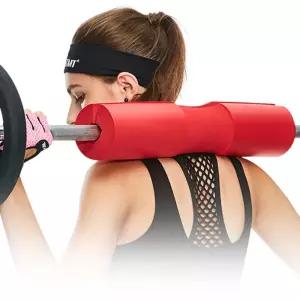 고중량 무게에도 어깨와 목을 보호해주는 바벨패드역기 헬스장용품 학교체육관 두툼한 고무게 웨이트보조