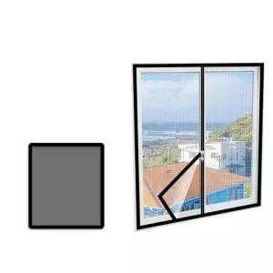 지퍼방충망 창문 모기 벌레 차단 간편설치 150x180cm 재사용 고급소재