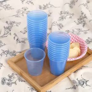 기본형 다회 가능 커피컵 25개입 1세트 색상 택1용 물컵 음료 디자인물 주스 주스잔 용컵 커피 용물