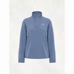 가볍고 편하고 활동적인 아이더 EIDER PERFORMANCE (퍼포먼스) 여성 스퀘어 플리스 짚업 티셔츠_ BLUE 신학