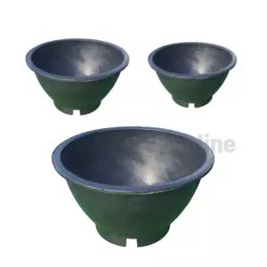 고무다라 원형화분 블루베리 상추재배 옥상 텃밭 대야 다라이 대형 대형이 식물 식물이