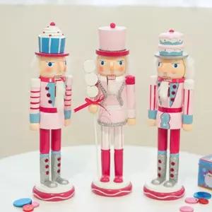 핑크 호두까기인형 (38Cm) 3종 가격인상까기 장식용까기 인테리어까기 모형 집들이선물 선반품 홈인테리어