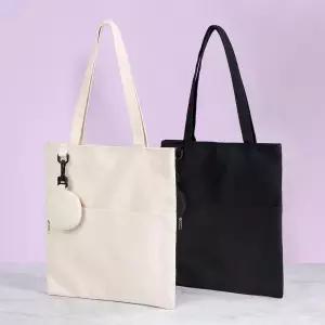 원형파우치 여대생 슬림 캔버스 에코백 짐가방 데일리룩 캐쥬얼 질이좋은 나들이