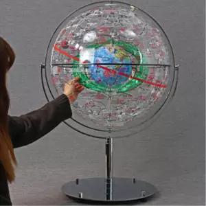 과학실 천문대 투명 천구의 별자리지구본 탁상용 고등학교 교실