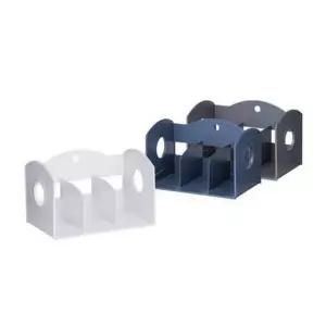 SYSMAX 3단멀티책꽂이 그레이 280130 335x208x213mm서류함 서류꽂이 독서대 받침대 원고대 북스탠드 홀더