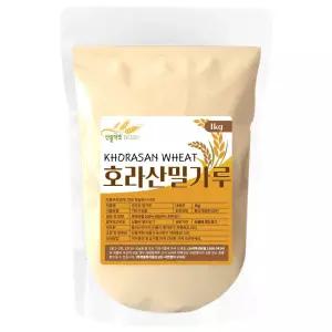 호라산밀가루 1kg 쌀분말 효소효능 밀쌀 잡곡 잡곡밥 종류 현미밥 복합