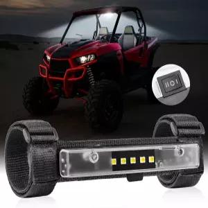 UTV 실내 돔 라이트 패스트초이 오토 유니버설 롤 바 마운트 LED 조명 케이지 ATV SXS RZR 폴라리스 캔암