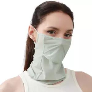 실키 쿨 스카프 (그린) DK89넥워머 낚시 멀티 스포츠 아이스머플러 얼굴햇빛가리개 링스카프 여름마스크