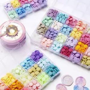 실링왁스 24색 해바라기 집콕취미 인장찍기만들기 재료 청첩장봉투 라벨 스티커 입문 콕취미