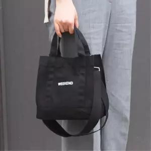 면소재 캐주얼 에코토트백 여학생용 깔끔한가방 데일리백 나들이 간편한스타일링