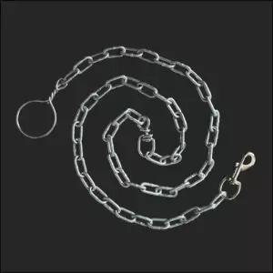 국산 체인 개줄 5mm 중간도래 고급 진돗개 대형 목리드줄 쇠줄 철줄 견줄 견목 튼튼 리드 튼튼한쇠 튼튼한