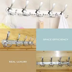 벽걸이 더블후크 후크 스텐레스 다용도/가방/걸이/모자/벽옷걸이/고정식/행거/옷걸이/책가방/거치대/정리
