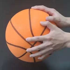 조용한 무소음농구공 스펀지 7호 실내 사일런트미니 야광 던지기 놀이 골대 고무 형광 소프트볼 농구대