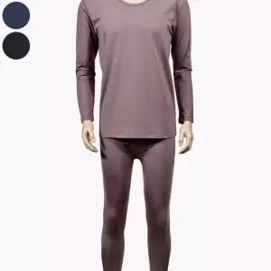 따뜻하고 부드러운 남성 베이직 기모 발열 내복 상하의 세트 새해선물 크리스마스 아버지 남자후끈후끈내의